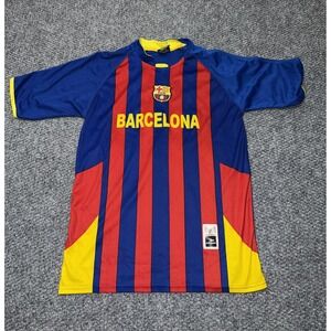 Drako FC Barcelona Soccer Jersey Shirt Blue‎ Red Yellow One Size